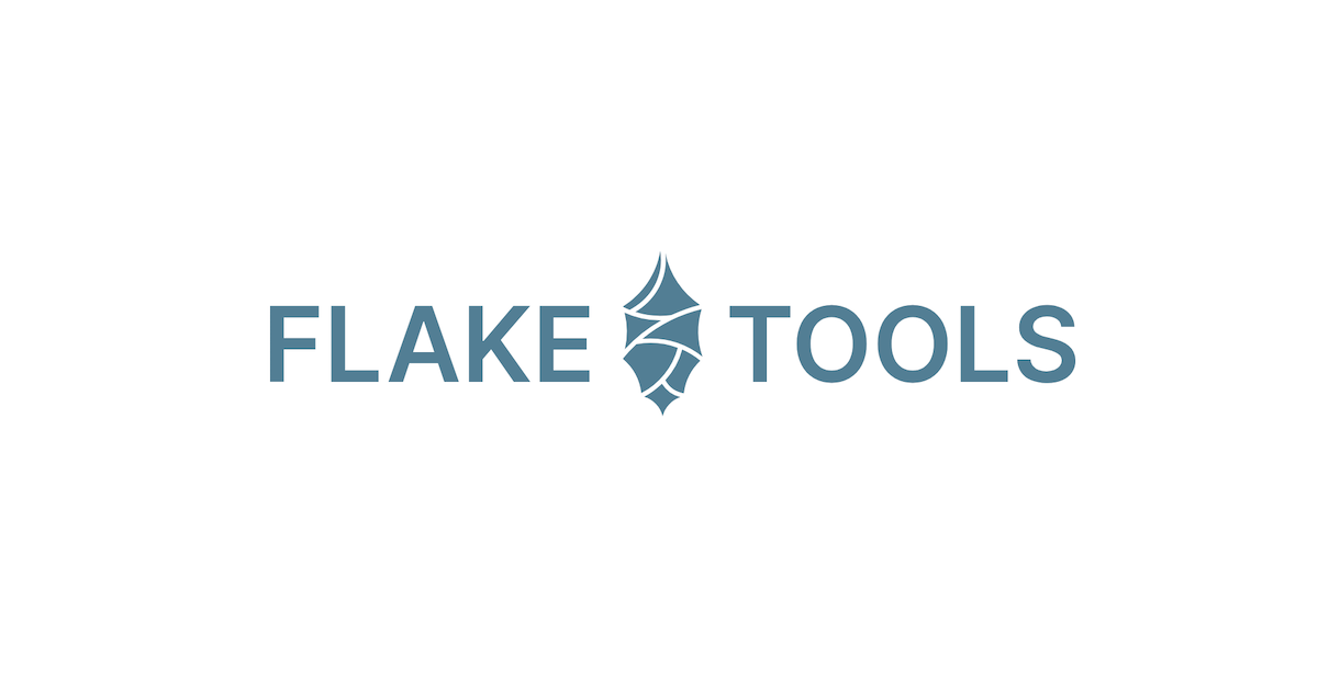 Flake tools